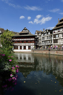 Frankreich, Bas-Rhin, Straßburg, La Petite France, Blick auf Maison des Tanneur - LB000280