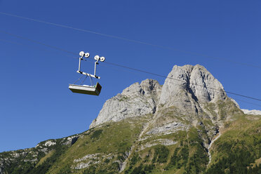 Österreich, Kärnten, Karnische Alpen, Seilbahn und Cellon Mountain - SIEF004459