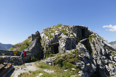 Österreich, Kärnten, Karnische Alpen, Freilichtmuseum am Plöckenpass - SIEF004461