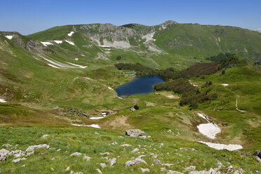 Montenegro, Bjelasica-Gebirge, Pesica-See und Berg Crna Glava - ES000575