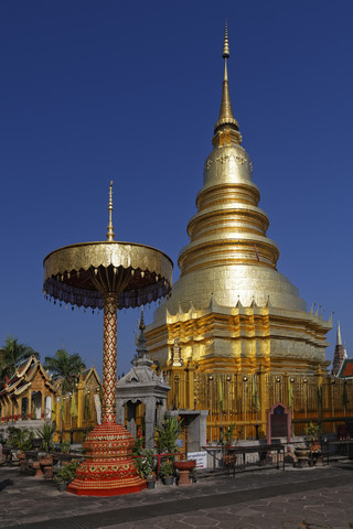 Thailand, Chiang Mai, Tempel Wat Phra That Doi Suthep, lizenzfreies Stockfoto