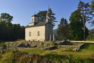 Montenegro, Cetinje, historische Cipur-Kirche - ES000587