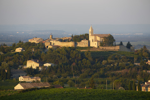 Frankreich, Provence, Vaucluse, Cairanne, lizenzfreies Stockfoto