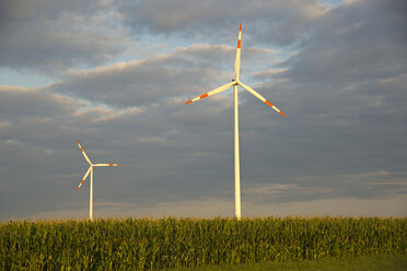 Deutschland, Baden Württemberg, Windpark Tomerdingen - WGF000056