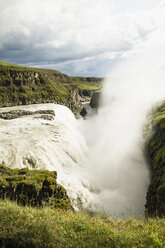 Iceland, Gullfoss Waterfall - MBE000747