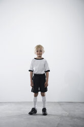 Boy in soccer jersey - PDF000464