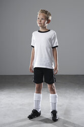 Boy in soccer jersey - PDF000484