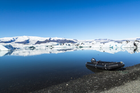 Island, Austurland, Gletscherlagune Jokulsarlon in der Nähe des Nationalparks Vatnajokull - STSF000154