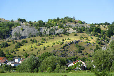 Deutschland, Bayern, Wacholderheiden bei Mörnsheim - LB000316