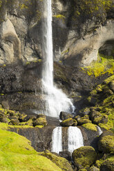 Iceland, Sudurland, ring road area waterfall - STSF000172