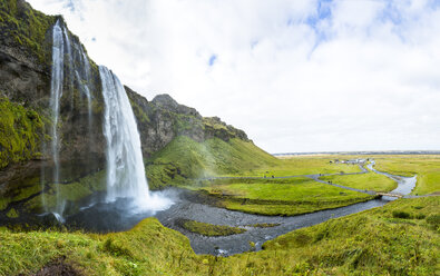 Island, Sudurland, Wasserfall Sejalandsfloss - STSF000163