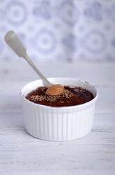 Chocolate pudding with almond - ODF000572