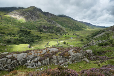 Great Britain, Wales, Gwynedd, Ogwen Valley, Snowdonia National Park - ELF000513