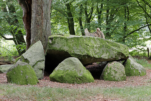 Germany, Lower Saxony, Grossenkneten, megalithic tomb 