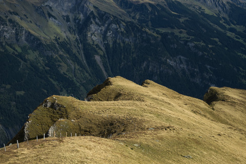 Schweiz, Berner Oberland, Mähnlichen, Felsformation, lizenzfreies Stockfoto