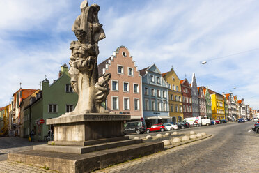 Deutschland, Bayern, Landshut, Altstadt - AMF000997