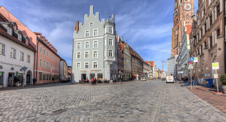 Deutschland, Bayern, Landshut, Altstadt - AMF000994