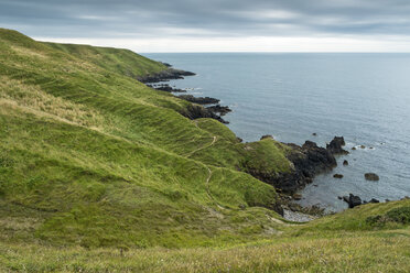 Great Britain, Wales, Llyn, coast at Porth Oer - ELF000558