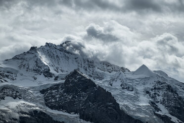 Schweiz, Berner Oberland, Jungfrau, unterhalb von Schwarzmönch und Silberhorn - ELF000571