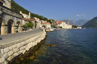 Montenegro, Crna Gora, Hafen Perast, Bucht von Kotor - ES000639