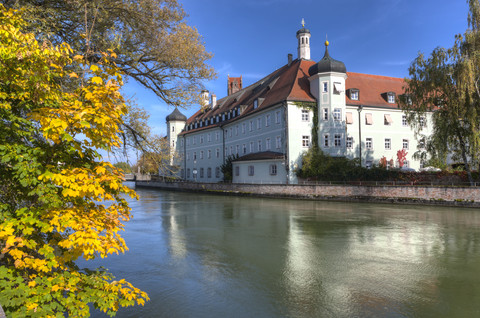 Germany, Bavaria, Landshut, Heilig-Geist-Spital stock photo