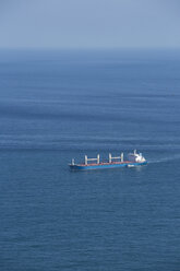 England, Gibraltar, cargo ship with pilot boat - KB000012