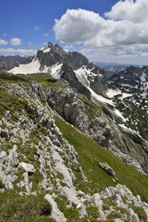 Montenegro, Durmitor National Park, View from Planinica towards Bobotov Kuk - ES000680