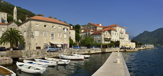 Montenegro,Bucht von Kotor, Hafen von Perast - ES000679