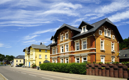 Deutschland, Sachsen, Schmiedeberg, Stadtbild - BT000106