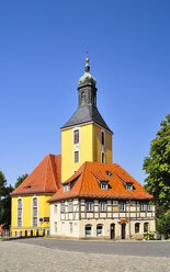 Deutschland, Sachsen, Hohnstein, Pfarrkirche - BTF000231