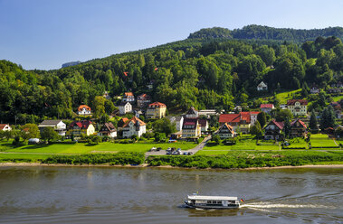 Deutschland, Sachsen, Stadt Wehlen, Ortsteil Poetzscha an der Elbe - BT000237