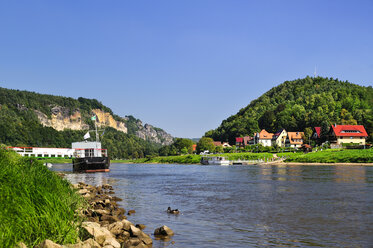 Deutschland, Sachsen, Stadt Wehlen, Ortsteil Poetzscha an der Elbe - BT000240