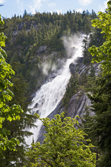 Kanada, Britisch-Kolumbien, Squamish, Shannon Falls, Shannon Falls Provincial Park - UMF000658