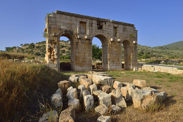 Turkey, Antalya Province, Lycia, antique entrance gate to the archeological site of Patara - ES000713