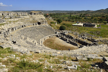 Turkey, Aydin Province, Caria, antique roman theater, archaeological site of Miletus - ES000709