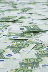 100 Euro notes, full frame - ASF005216