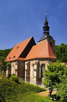 Deutschland, Sachsen, Glashütte, Kirche St. Wolgang - BT000287