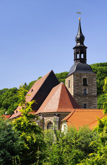 Germany, Saxony, Glashuette, church St. Wolgang - BT000286