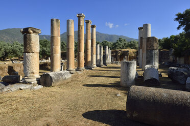 Turkey, Aydin Province, Caria, antique Agora at the archaeological site of Nysa - ES000726