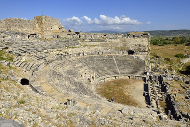 Turkey, Aydin Province, Caria, antique roman theater, archaeological site of Miletus - ES000724