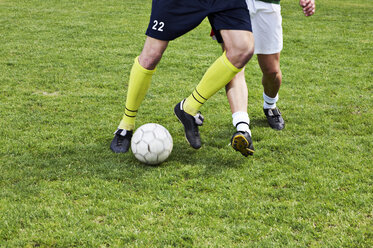 Two soccer players on field - STKF000660