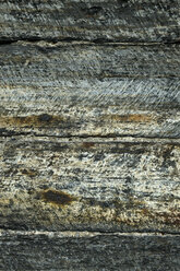 UK, Wales, House wall made of schist - ELF000621