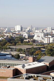 Deutschland, Berlin, Blick vom Dach auf die Stadt - JMF000253