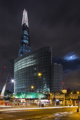 UK, London, London, view to The Shard at night - DISF000166