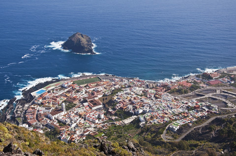 Spanien, Kanarische Inseln, Teneriffa, Garachico, lizenzfreies Stockfoto