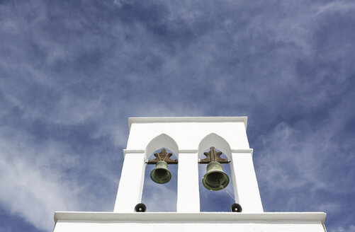 Spanien, Lanzarote, Puerto del Carmen, Glockenturm - JAT000466