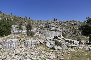 Türkei, Provinz Antalya, Manavgat, Koepruelue Canyon National Park, archäologische Stätte von Selge - SIEF004673