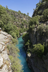 Türkei, Provinz Antalya, Manavgat, Koepruelue Canyon National Park, Koepruecay Fluss - SIEF004675