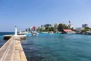 Maldives, View of Male - AMF001267