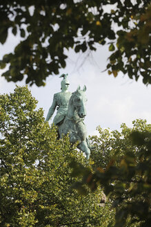 Deutschland, Nordrhein-Westfalen, Köln, Blick auf das Reiterstandbild von Wilhelm II - JAT000488